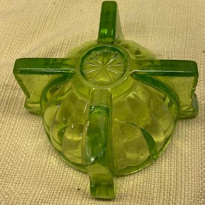 Broken and Chipped Vintage Uranium Ashtray