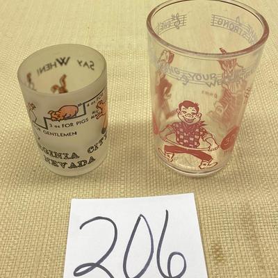 Vintage Howdy Doody Glass