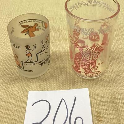 Vintage Howdy Doody Glass