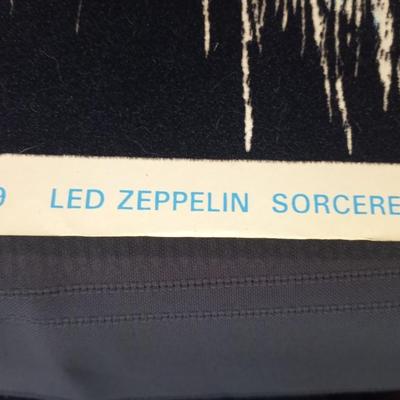 1994  vintage led zeppelin black light poster 1659