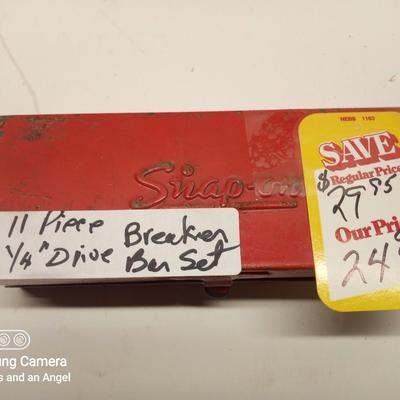 Snap-On 1/4 drive set
