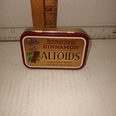 Altoids Metal Tin Empty Cinnamon 