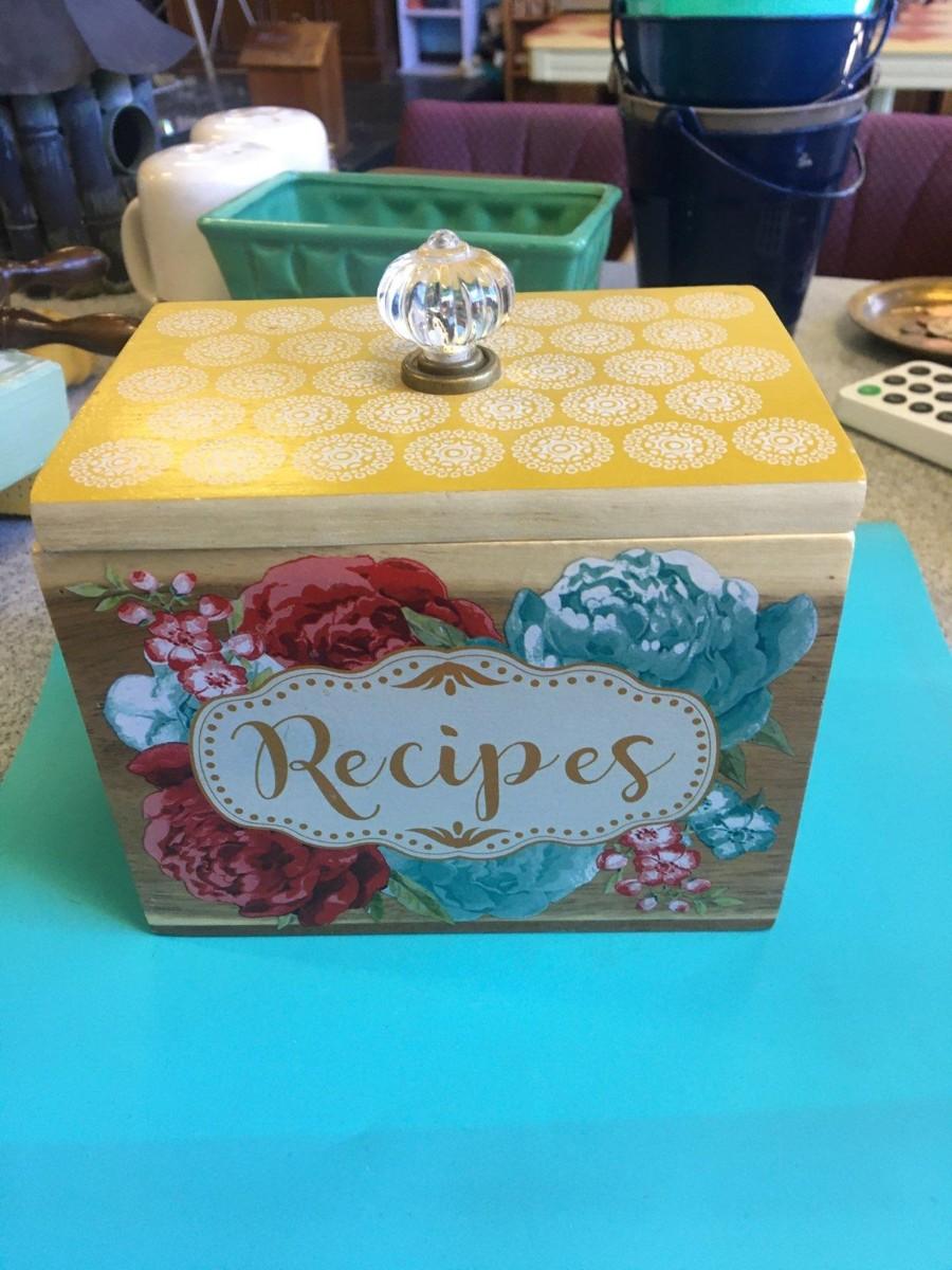 pioneer woman recipe box with recipes