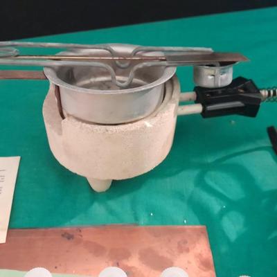 Metal Enameling kit, KILN, how to books, and accessories