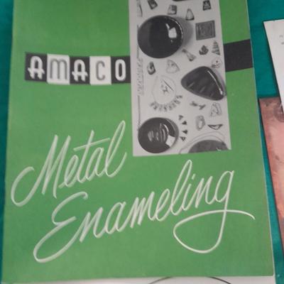 Metal Enameling kit, KILN, how to books, and accessories