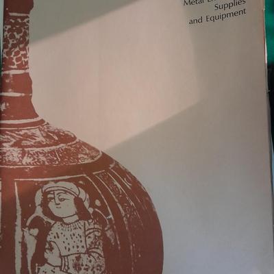 Metal Enameling kit, KILN, how to books, and accessories