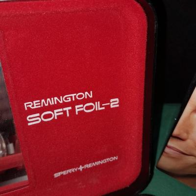 Vintage Remington soft-foil 2 shaver, lint brushes, women's shaver, and more