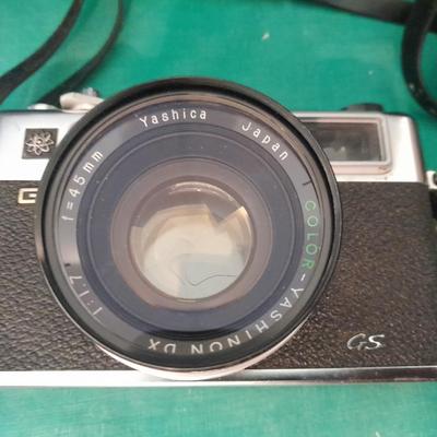 Vintage Yashica Electro 35 35mm Camera carried throughout Vietnam. With case