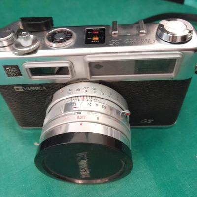 Vintage Yashica Electro 35 35mm Camera carried throughout Vietnam. With case
