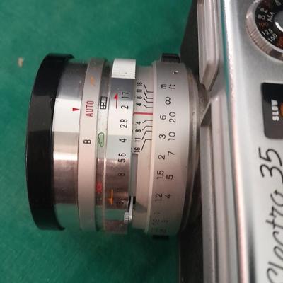 Vintage Yashica Electro 35 35mm Camera carried throughout Vietnam. With case