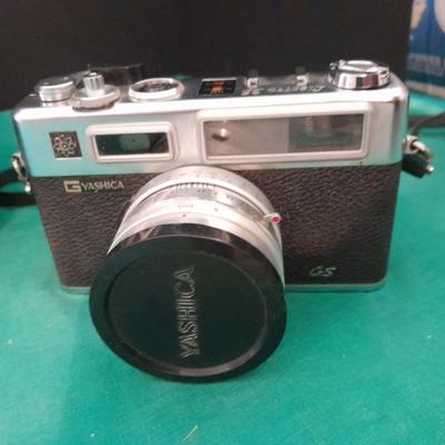 Vintage Yashica Electro 35 35mm Camera carried throughout Vietnam. With case