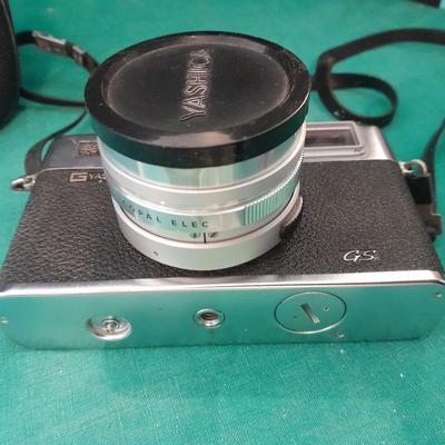 Vintage Yashica Electro 35 35mm Camera carried throughout Vietnam. With case