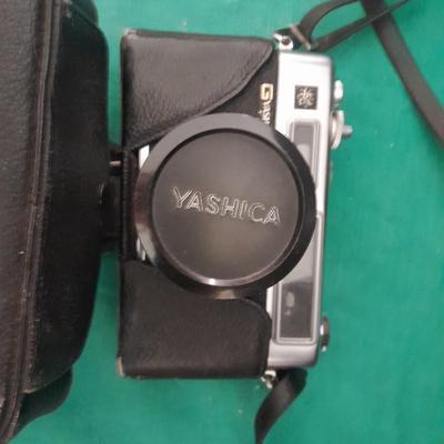 Vintage Yashica Electro 35 35mm Camera carried throughout Vietnam. With case