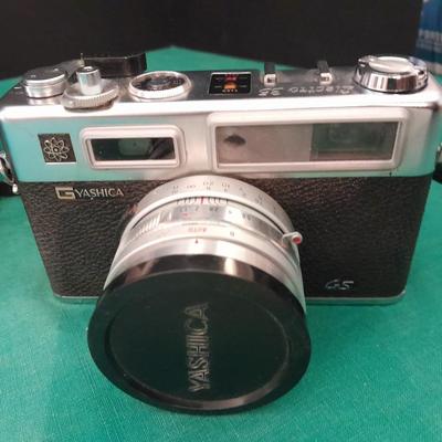 Vintage Yashica Electro 35 35mm Camera carried throughout Vietnam. With case