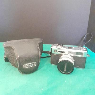 Vintage Yashica Electro 35 35mm Camera carried throughout Vietnam. With case