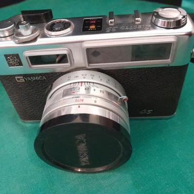 Vintage Yashica Electro 35 35mm Camera carried throughout Vietnam. With case