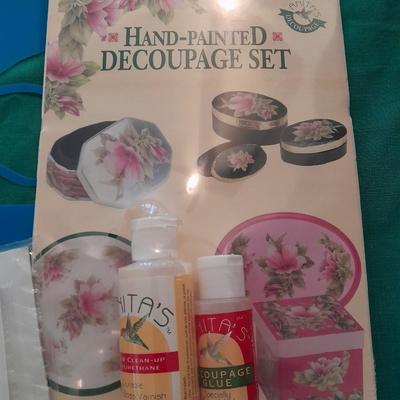 Plastic file storage box full of transfers, some vintage hard to find transfers!