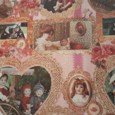 Vintage retro and fun design wrapping paper collection