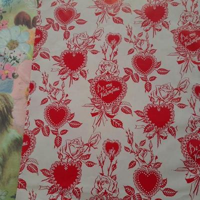 Vintage retro and fun design wrapping paper collection