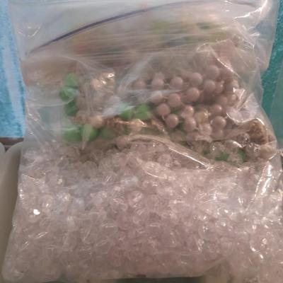 Embroidery thread sequins, beads and more crafting supplies