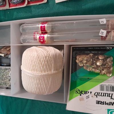 Embroidery thread sequins, beads and more crafting supplies