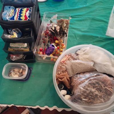 Liquid scented oils for making your own incense sticks, and fibers to make potpourri.