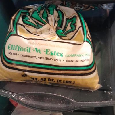 Liquid scented oils for making your own incense sticks, and fibers to make potpourri.