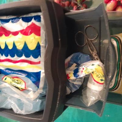 Liquid scented oils for making your own incense sticks, and fibers to make potpourri.