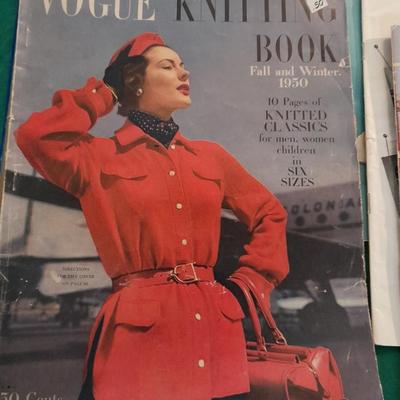 Vintage Knitting magazines with patterns