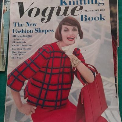 Vintage Knitting magazines with patterns