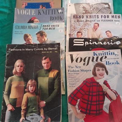 Vintage Knitting magazines with patterns