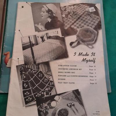 Vintage Knitting magazines with patterns