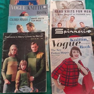 Vintage Knitting magazines with patterns
