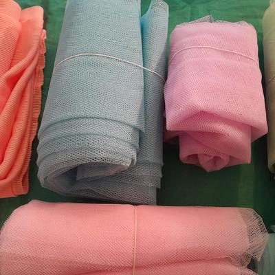 Small rolls of Deco mesh for crafting wreaths, and many other fun things!