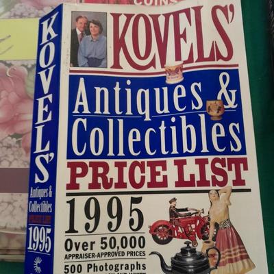 Collectable price guidebooks Kovels and others