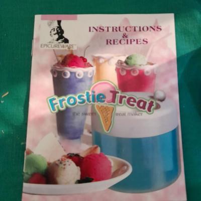 Frostie Treat maker and glassware for sweets and treats