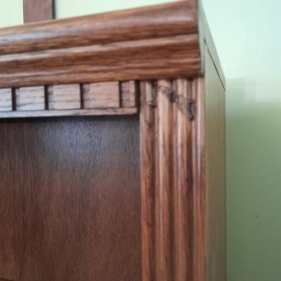 Nice wooden Narrow bookshelf