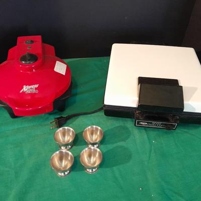 Xpress Redi set go grill, Short order chef waffle baker- sandwich maker- griddle