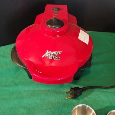 Xpress Redi set go grill, Short order chef waffle baker- sandwich maker- griddle