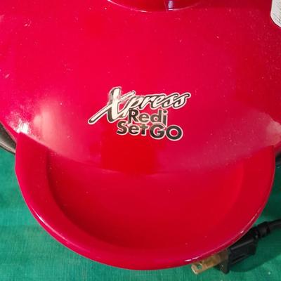 Xpress Redi set go grill, Short order chef waffle baker- sandwich maker- griddle