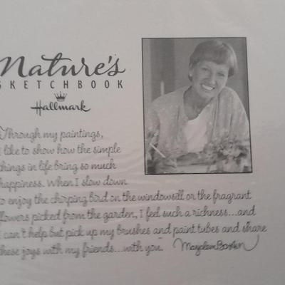 Vintage Asian themed framed bird pictures