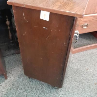 Vintage record / storage cabinet