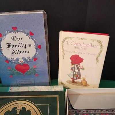 Assortment of great Stationary, greeting cards, and geneology books