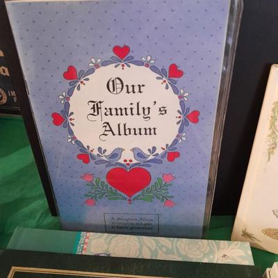 Assortment of great Stationary, greeting cards, and geneology books