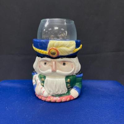 Fitz and Floyd Nutcracker Candleholder