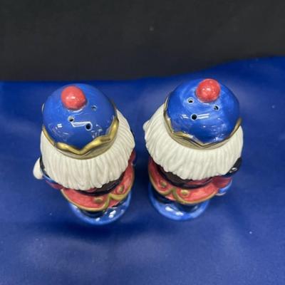 Fitz and Floyd Nutcracker Salt/Pepper