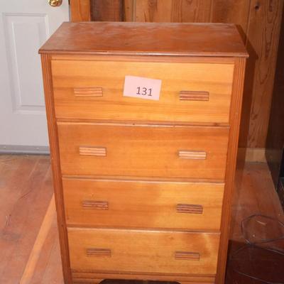 Rustic 4 drawer chest