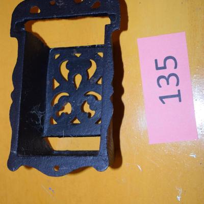 Cast Iron Match box holder