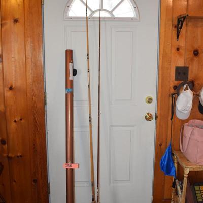 2 Vintage Fly Rods in Travel Case
