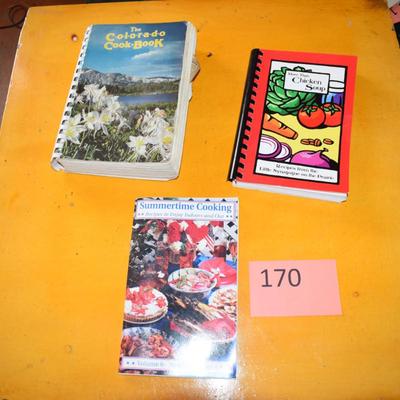 Lot of 3 cookbooks